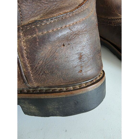 Justin Leather Work Boots WK4960 Brown - Men Size 13 main image 7